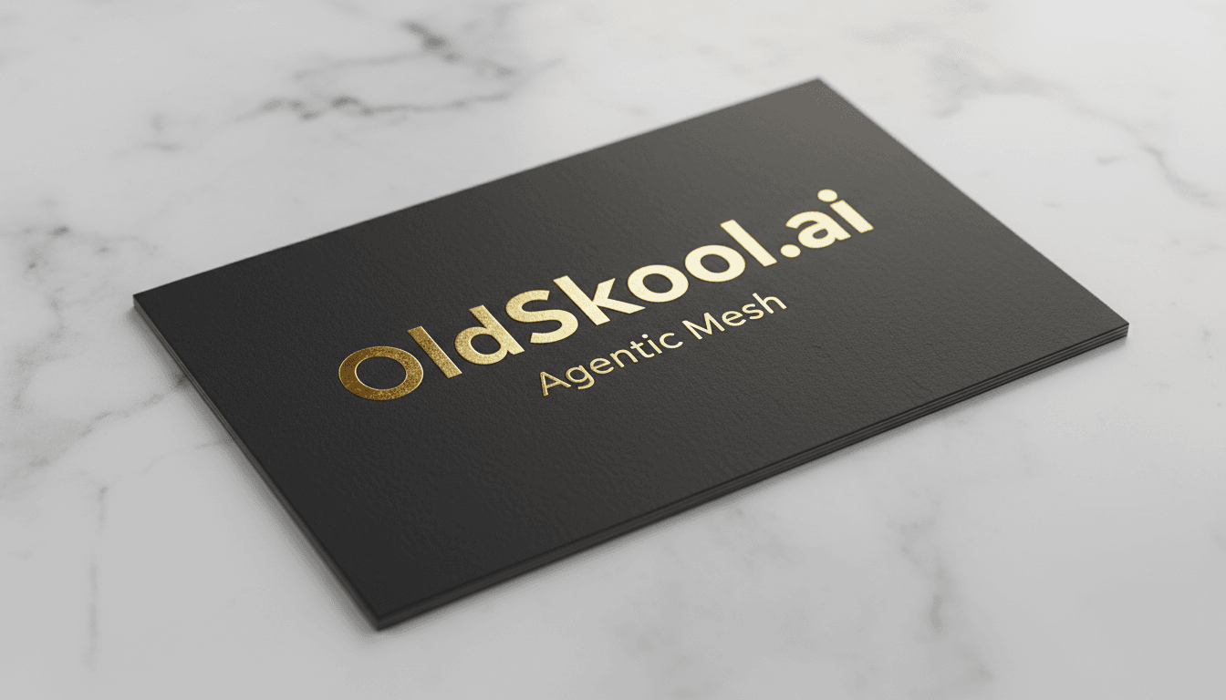 Retro-futurist minimalist luxury aesthetic extreme close-up of a premium business card